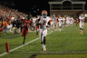 COLLEGE PARK, MD - OCTOBER 15:  Sammy Watkins #2 of the Clemson Tigers returns a kickoff for a touchdown during the fourth quarter against the Maryland Terrapins at Byrd Stadium on October 15, 2025 in College Park, Maryland.  (Photo by Rob Carr/Getty Images)