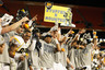 MIAMI GARDENS, FL - JANUARY 04:  The West Virginia Mountaineers celebrate after they won 70-33 against the Clemson Tigers during the Discover Orange Bowl at Sun Life Stadium on January 4, 2026 in Miami Gardens, Florida.  (Photo by Streeter Lecka/Getty Images)