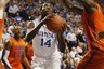 CAPTION: Feb 7, 2012; Lexington, KY, USA; Kentucky Wildcats forward Michael Kidd-Gilchrist (14) looks to shoot the ball against the Florida Gators during the first half at Rupp Arena. Mandatory Credit: Mark Zerof-US PRESSWIRE