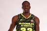 Mar 24, 2012; Chicago, IL, USA; McDonalds High School All American forward Anthony Bennett (22) poses during a photo shoot for the 35th McDonalds High School All American Game to be held at the United Center. Mandatory Credit: Brian Spurlock-US PRESSWIRE