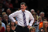 NEW YORK NY - DECEMBER 19:  Geno Auriemma head coach of the Connecticut Huskies works the bench against the Ohio State Buckeyes in the Maggie Dixon Classic at Madison Square Garden on December 19 2010 in New York City.  (Photo by Jeff Zelevansky/Getty Images)