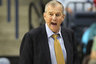 STORRS, CT - NOVEMBER 11:  Jim Calhoun of the Connecticut Huskies shouts instruction during a game against the Columbia Lions  in the first half at Harry A. Gampel Pavilion on November 11, 2025 in Storrs, Connecticut. (Photo by Jim Rogash/Getty Images)