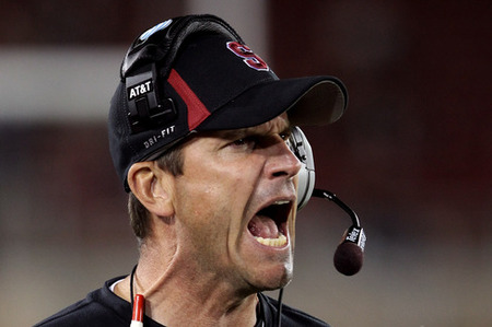 "RULE OF TREE! YEAH!" (Photo by Ezra Shaw/Getty Images)