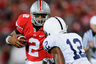 COLUMBUS OH - NOVEMBER 13:  Quarterback Terrelle Pryor #2 of the Ohio State Buckeyes looks for running room as Stephon Morris #12 of the Penn State Nittany Lions defends at Ohio Stadium on November 13 2010 in Columbus Ohio.  (Photo by Jamie Sabau/Getty Images)