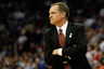 TULSA, OK -  Head coach Lon Kruger of the UNLV Rebels looks on from the sidelines during the second round game against the Illinois Fighting Illini in the 2011 NCAA men's basketball tournament at BOK Center in Tulsa, Oklahoma.  (Photo by Tom Pennington/Getty Images)